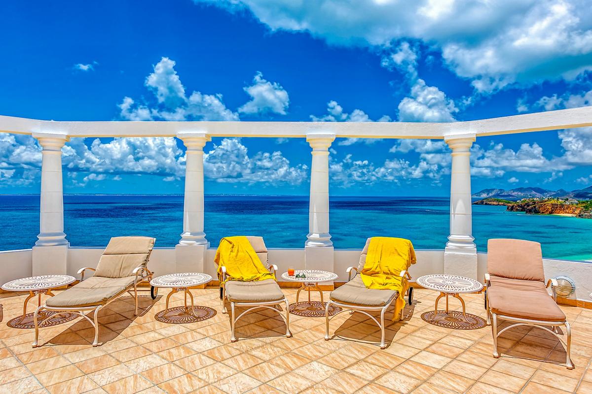 Pool Villa St Martin - Outdoor seatings